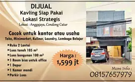 Dijual Cepat BU Ruko 2 Lantai Murah Siap Pakai Strategis di Condong Ca