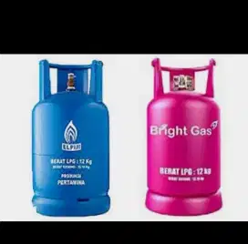 Dijual Tabung Gas Pink & Biru 12kg