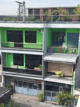 TERMURAH & HARUS TERJUAL Ex KANTOR & RUMAH 4 LT, SEBELAH RAYA MERR