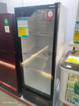 Showcase Sharp 200 Liter, Cicilan Tanpa DP, Syarat KTP saja
