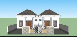 3 KT 2 KM HANYA 2 UNIT RUMAH TENGAH KOTA BANJARBARU PROSES PEMBANGUNAN