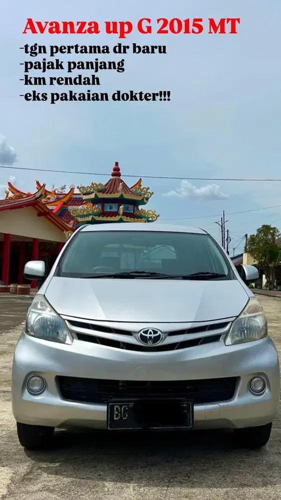 Toyota Avanza Up G 2015 MT