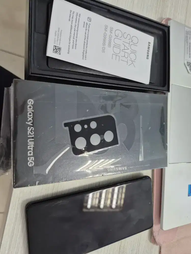 Samsung Galaxy S21 Ultra 16/512 GB Black Bekas Second