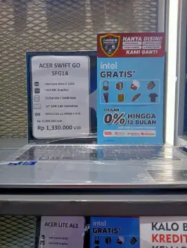 Segampang Itu Cicilan Laptop Acer Swift Go SFG14 pakai home credit