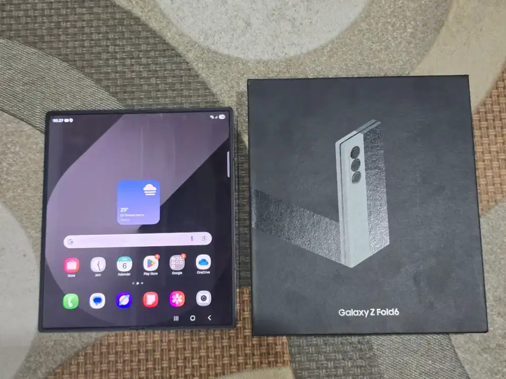 Samsung Z fold 6 512GB/12GB Crafted Black Exs Sein