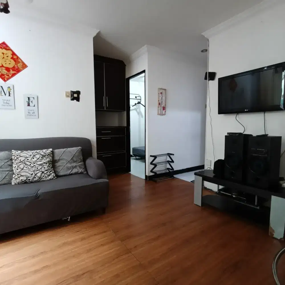 Disewakan Per 6 Bulan Apartemen Sentra Timur 3 Kamar Tidur