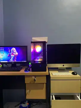 Bundling Imac 2015 21 inch + Pc Gaming i7 layar 19 inc