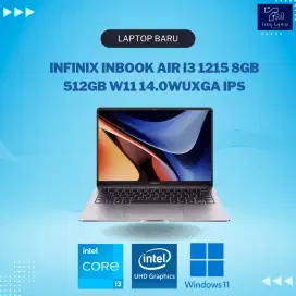 INFINIX INBOOK AIR INTEL CORE I3 1215 UHD GRAPHICS 8GB/SSD512GB