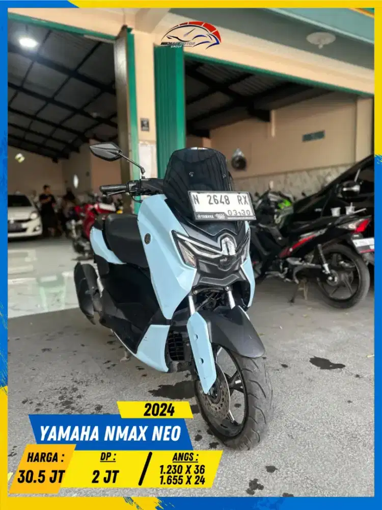 YAMAHA NMAX NEO 2024 BEKAS RASA BARU BOSS HIKMAH MOTOR KEPUH MALANG