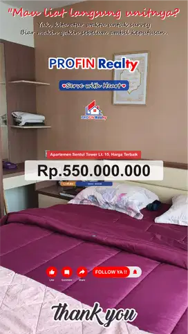 APARTEMEN SENTUL TOWER