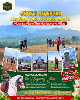 Perluasan tanah kavling the hanjawong villas udara yg sangat sejuk