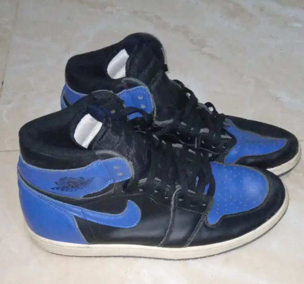Nike Air Jordan Retro 1 High OG Royal Men 12 Sneaker Shoes