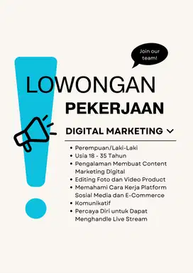 Digital Marketing (Social Media Marketing)