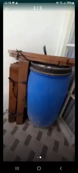 Dijual 2 buah kerangka ranjang jati ukuran 90x200