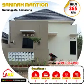 CLUSTER SAKINAH MANTION STRATEGIS SELANGKAH DARI TERMINAL GUNUNGPATI