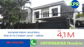 MP/AYD294 AYDA rumah komplek kebon jeruk baru blok a1/2 jakarta barat