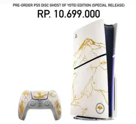Pre Order PlayStation 5 Disc Ghost Of Yotei Edition (Special Release