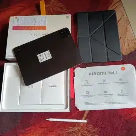 Mipad 7 8/256 mulus lengkap garansi resmi