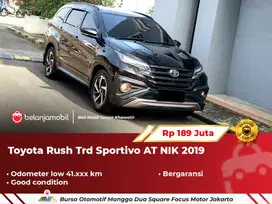 [ GARANSI 5 TH] Toyota Rush Trd Sportivo AT Hitam 2019/2020