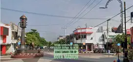(B) Tanah+Bangunan Lama, Panglima Sudirman Kota MADIUN Mantapp