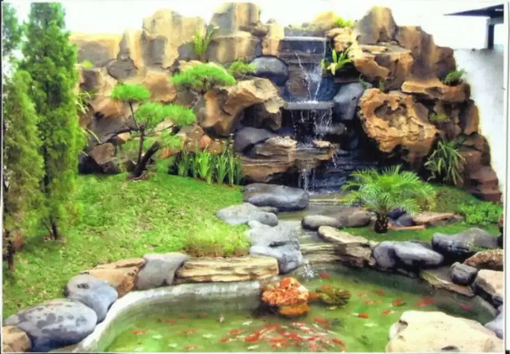 Jasa pembuatan kolam relif