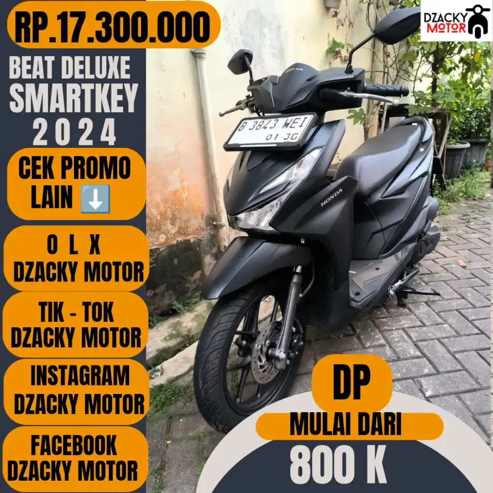 BEAT DELUXE SMARTKEY 2024 SECOND LIKE NEW