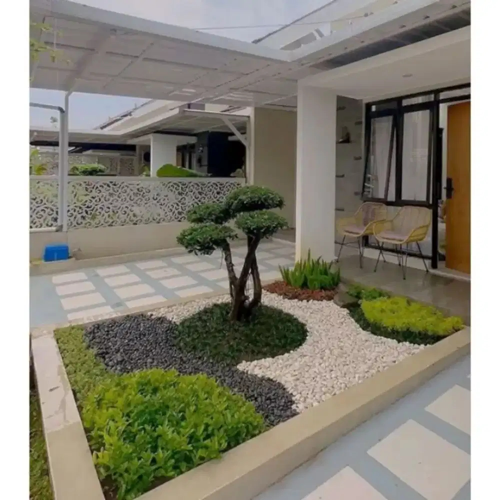 Jasa pembuatan taman kering