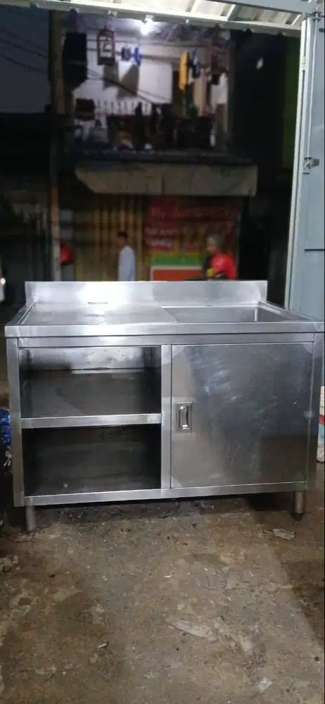 Kabinet + Single Sink Include Greasetrap