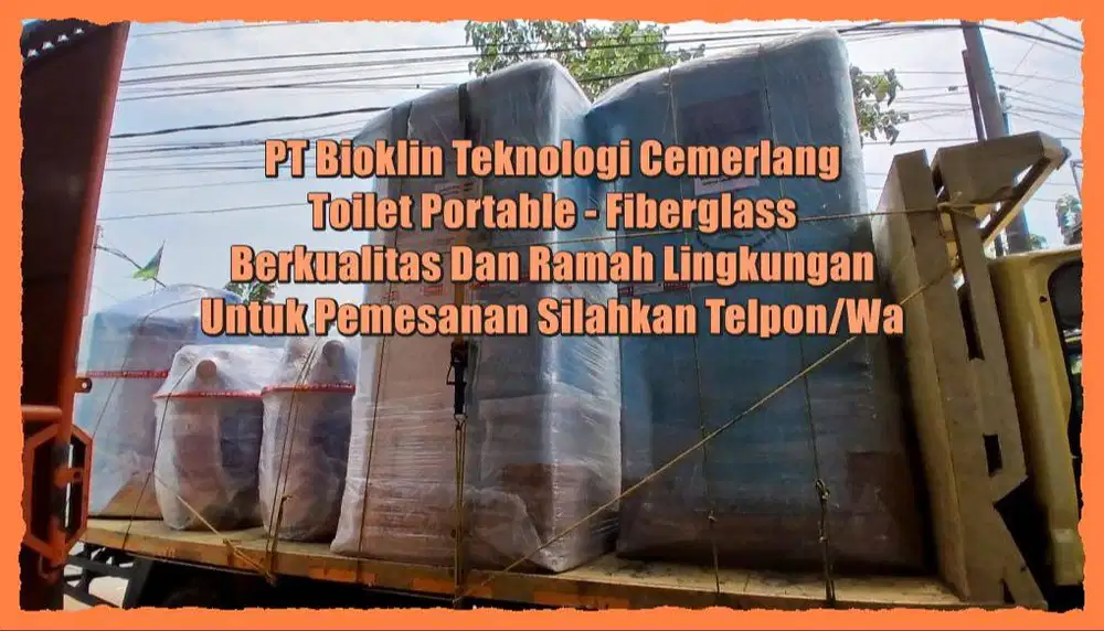 Closet Toilet Portable, Jongkok/ Duduk, Toilet Proyek Murah Siap Kirim