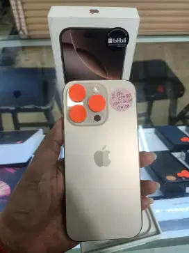 IPhone 16 Pro 256GB Garansi Resmi Second Mulusss