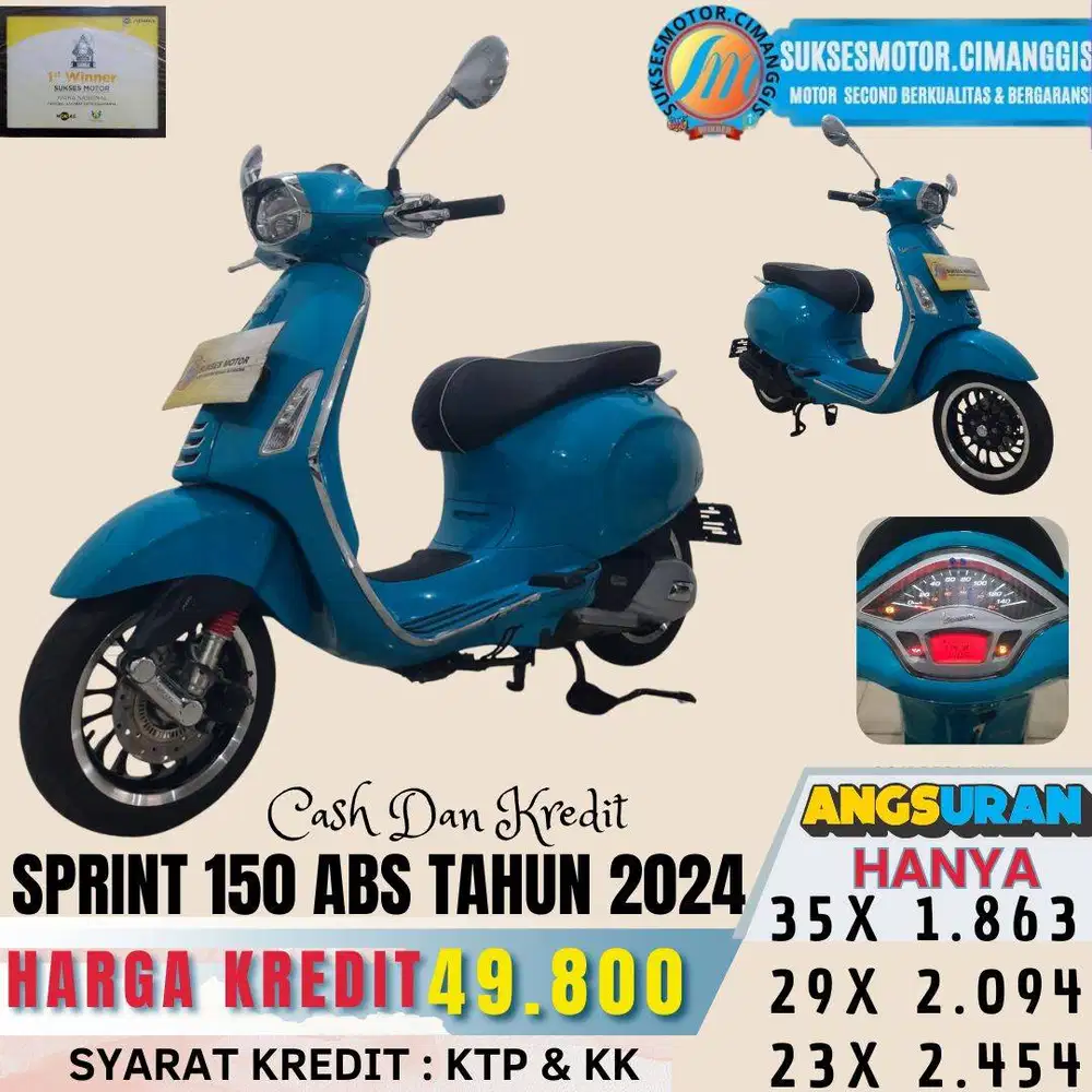 SPRINT ABS TERMURAH CASH/KREDIT BISA KLIK PROFIL PROMO UNIT LAINYA