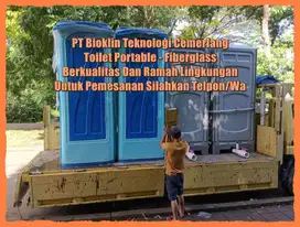 Toilet Jongkok, Toilet Fiberglass, Toilet Portable, Berkualitas Tinggi