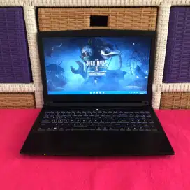 Laptop gahar aftershock N850HK core i7 vga Nvidia gtx siap tempur