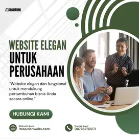 Website Elegan & Profesional untuk Perusahaan Anda