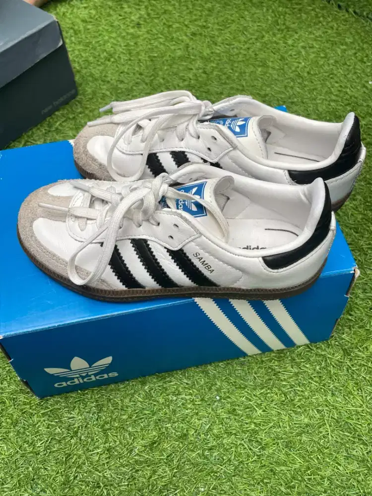 Adidas Samba OG 
White Gum Kids