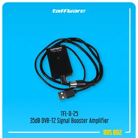 Taffware TFL-D-25 35dB DVB-T2 Signal Booster Amplifier Penguat Sinyal