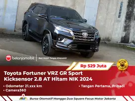 [ GARANSI 5 TH ] Toyota Fortuner VRZ GR Sport 2.8 AT Hitam 2024/2025