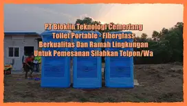 Toilet Portable, Toilet Umum, WC Portable Toilet Outdoor Siap Pakai St