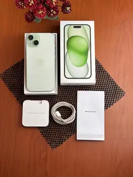 iPhone 15 green 128gb ibox