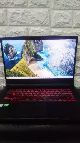 Bu jual GAMING MSI GF63 16gb / 256gb / 1tb GTX 1050 Ti