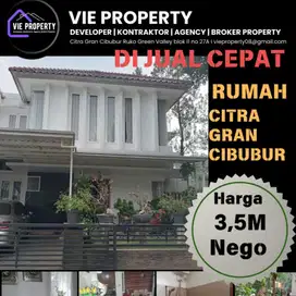 Rumah Cantik siap huni citra gran cibubur