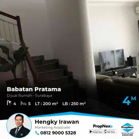 DIJUAL Rumah 2lantai Babatan Pratama