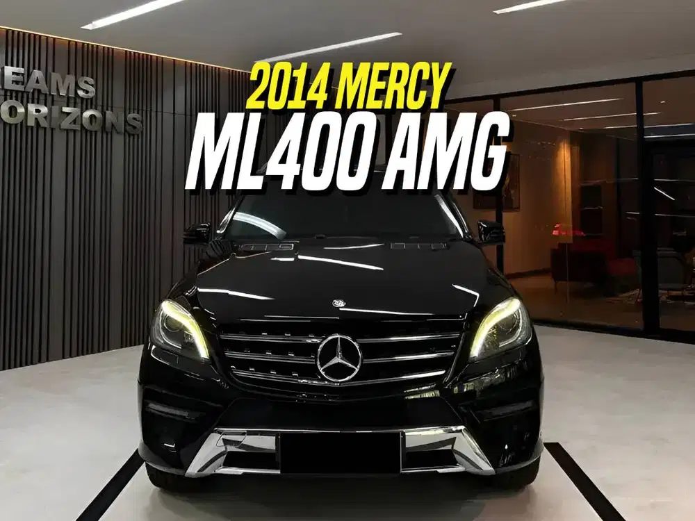 Mercedes Benz ML400 AMG 2015 NIK 2014 Black Hitam Mercy ML 400