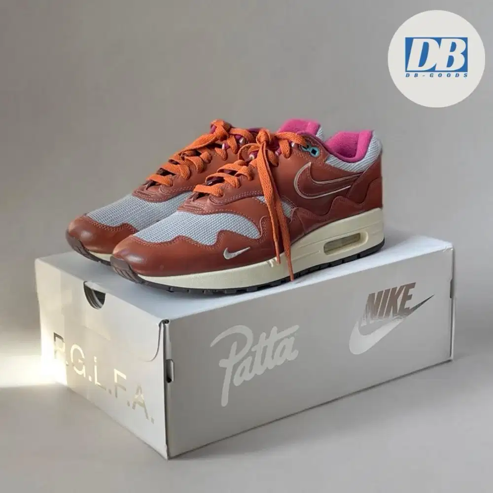 Nike Air Max 1 Patta The Next Wave - Dark Russett