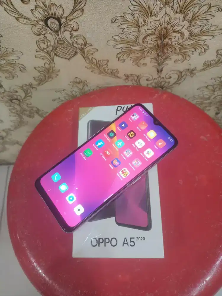 Oppo A5 2020 ram 4/128 normal semua nya msh original semua lkp