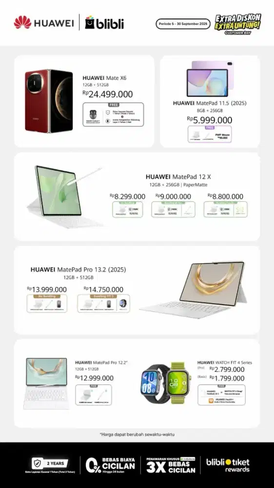HUAWEI MATEPAD SERIES - BLIBLI GALAXY MALL 2 SURABAYA