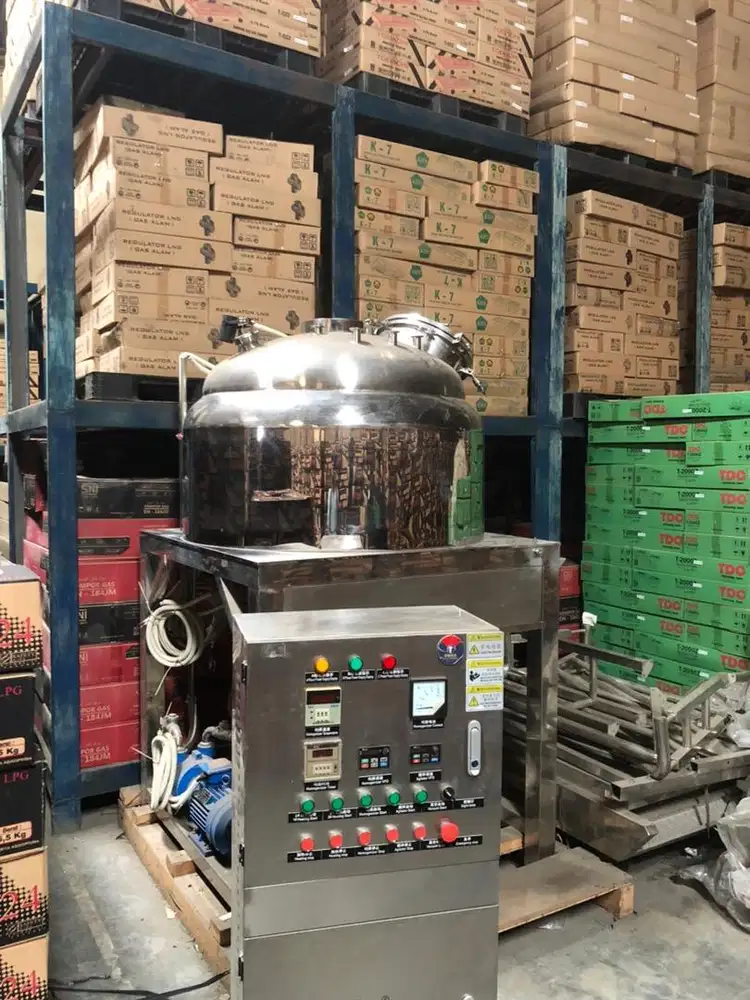 500L Vacuum emulsifying mixer 380V 3Phase 50Hz