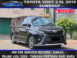 GANJIL Km=55k Bunga=5,5% PAJAK=JULI-2026 TOYOTA VOXY 2019 SUNROOF YOPI