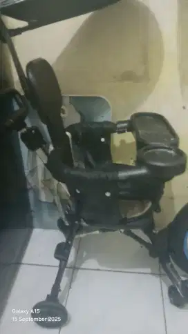 Kursi Roda Stroller Bayi & Anak Lengkap Kanopi+Tempat makanan