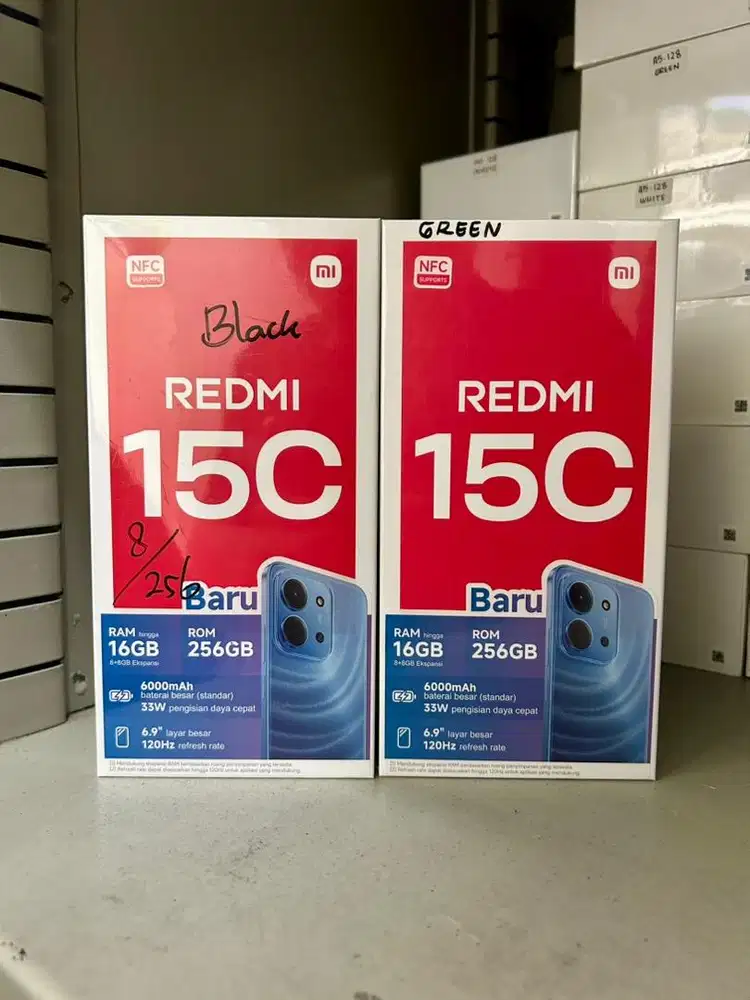 redmi 15c 8/256 garansi resmi